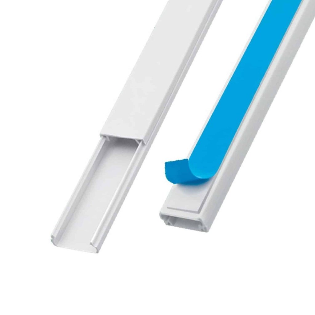 Imagen del Producto: CANALETA 20X10MM CON ADHESIVO QNET en Area Electric